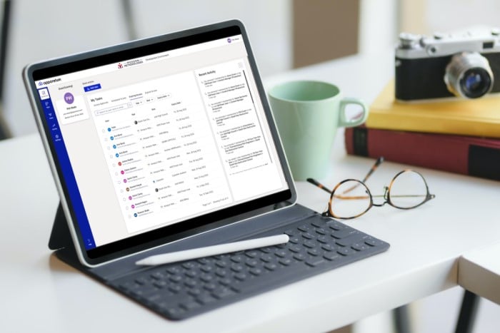 Application identity governance dashboard showing inventory, permissions, and risk scores